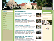 Tablet Screenshot of amt-nennhausen.de